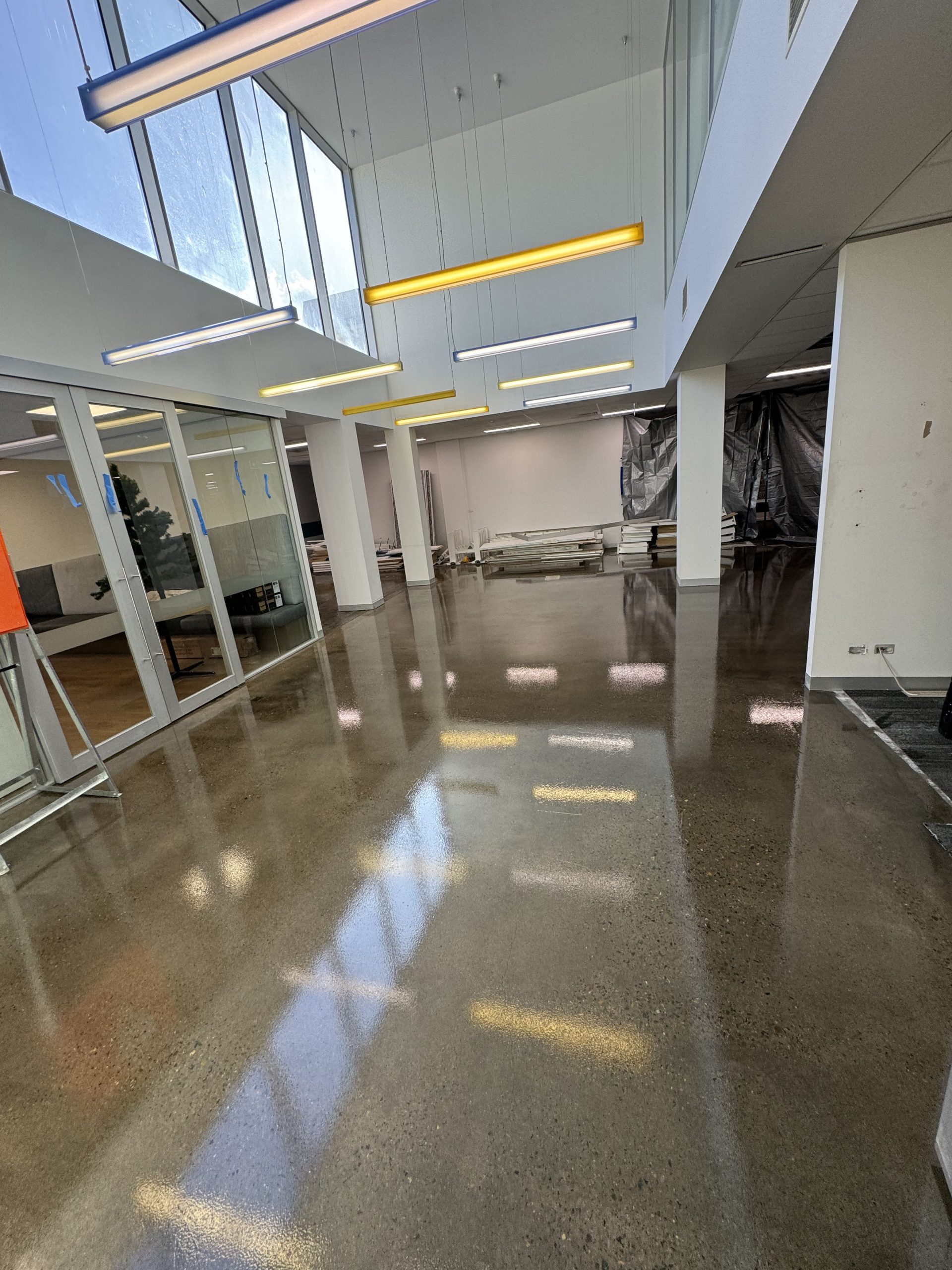 Showroom Floor Coating Greensborough
