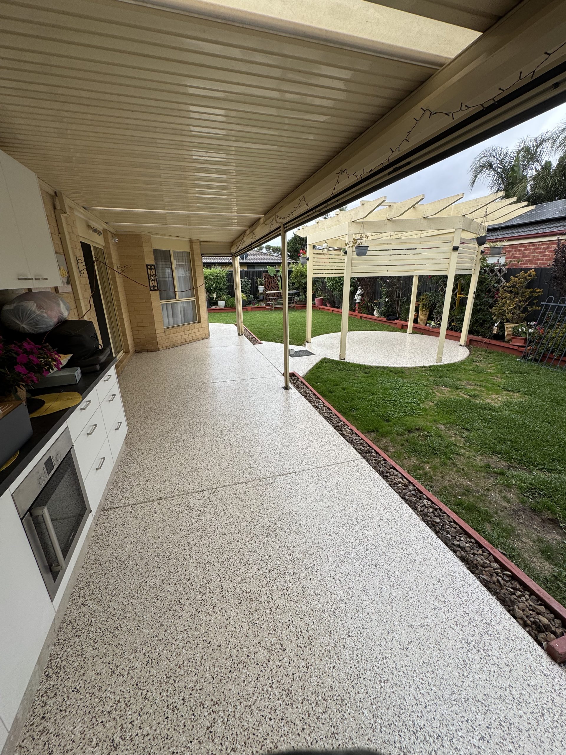 Patio Floor Coating Greensborough